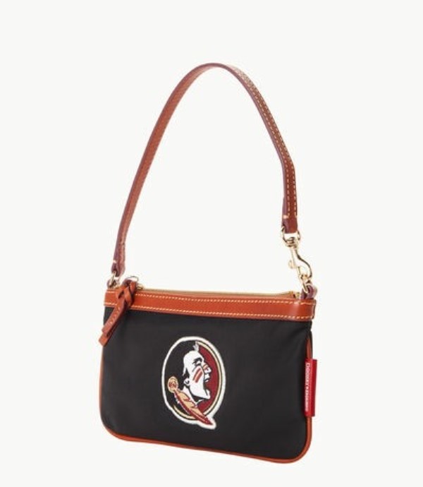 Black Dooney And Bourke NCAA Fla State Large Slim Women's Wristlets | 74ASOLPIY