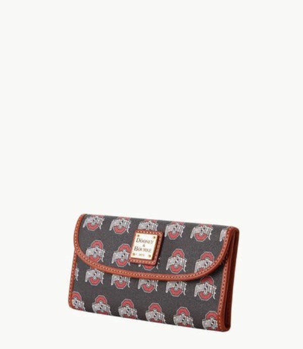 Black Dooney And Bourke NCAA Ohio State Continental Women's Clutch Bag | 92ODBUJGW