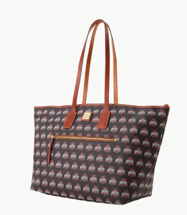 Black Dooney And Bourke NCAA Ohio State Large Women's Tote Bags | 97HBKNAEZ