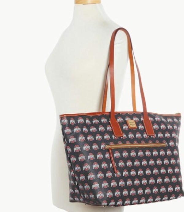 Black Dooney And Bourke NCAA Ohio State Large Women's Tote Bags | 97HBKNAEZ