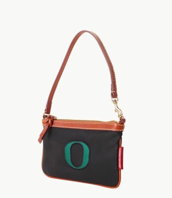 Black Dooney And Bourke NCAA Oregon Large Slim Women's Wristlets | 65RWAXBMU