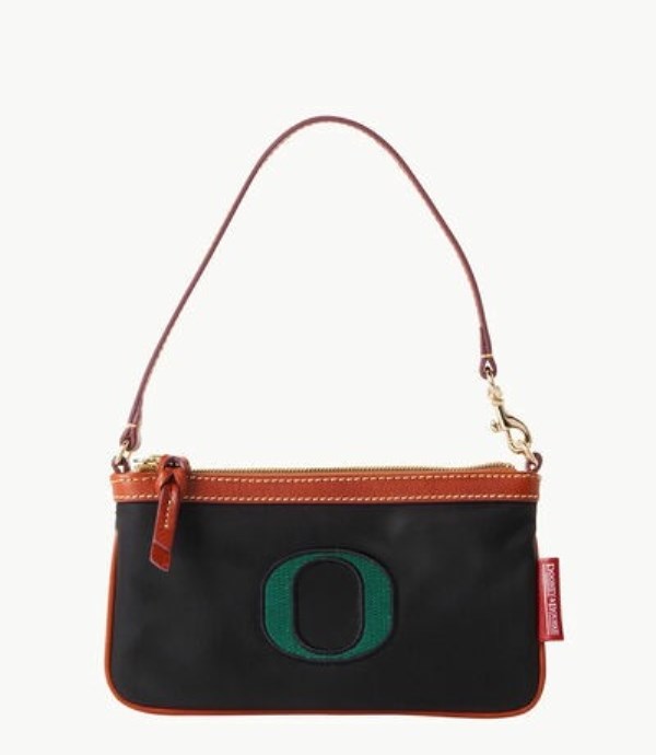 Black Dooney And Bourke NCAA Oregon Large Slim Women\'s Wristlets | 65RWAXBMU