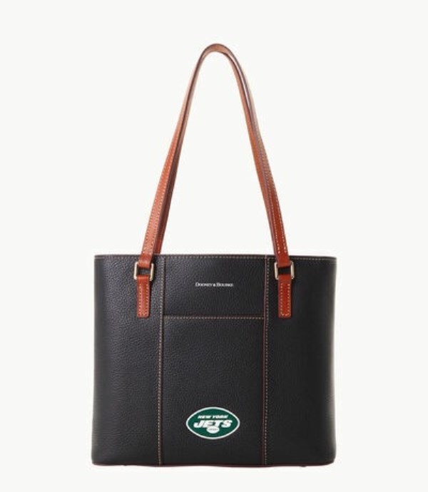 Black Dooney And Bourke NFL Jets Small Lexington Women\'s Tote Bags | 61KEACJQY