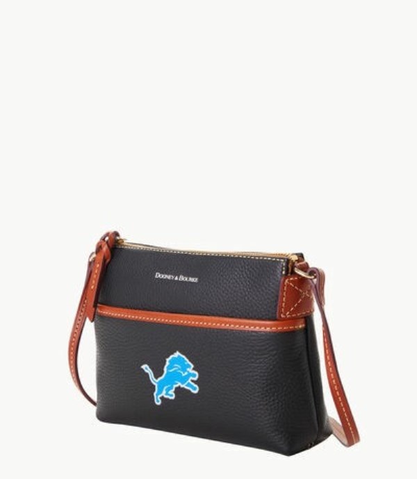 Black Dooney And Bourke NFL Lions Ginger Women's Crossbody Bags | 76DVGROLM