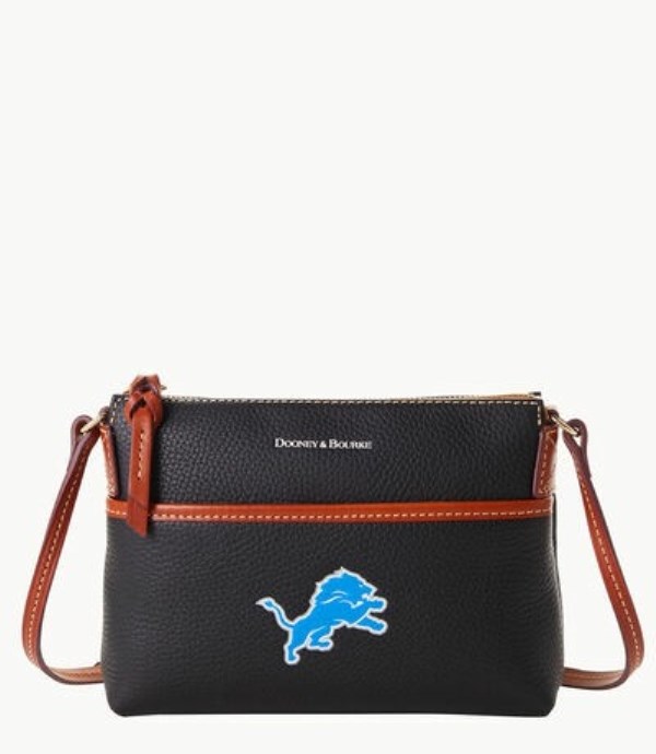 Black Dooney And Bourke NFL Lions Ginger Women\'s Crossbody Bags | 76DVGROLM