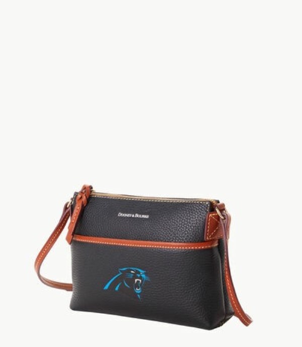 Black Dooney And Bourke NFL Panthers Ginger Women's Crossbody Bags | 52VOYWJBN