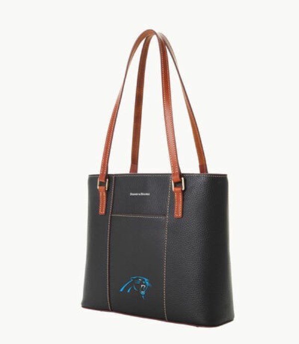 Black Dooney And Bourke NFL Panthers Small Lexington Women's Tote Bags | 54MTKENPZ