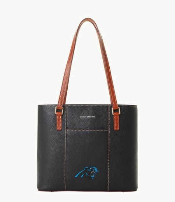 Black Dooney And Bourke NFL Panthers Small Lexington Women\'s Tote Bags | 54MTKENPZ