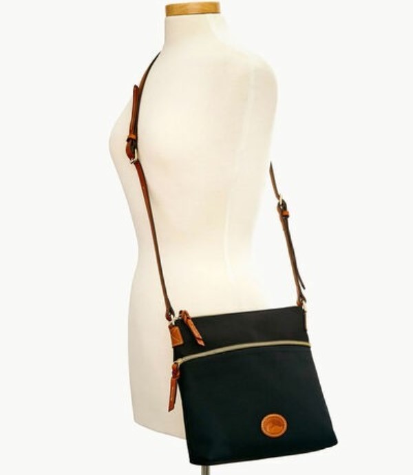 Black Dooney And Bourke Nylon Women's Crossbody Bags | 43UXBSEWK