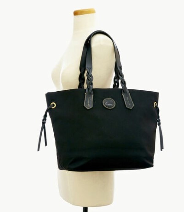 Black Dooney And Bourke Nylon Women's Shopper Bag | 03EGTKDJN