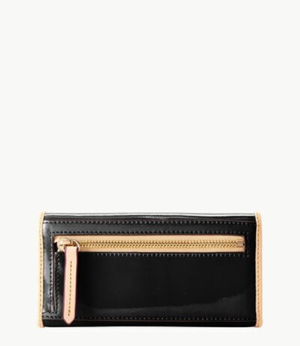 Black Dooney And Bourke Patent Continental Women's Clutch Bag | 98EKTUQDS