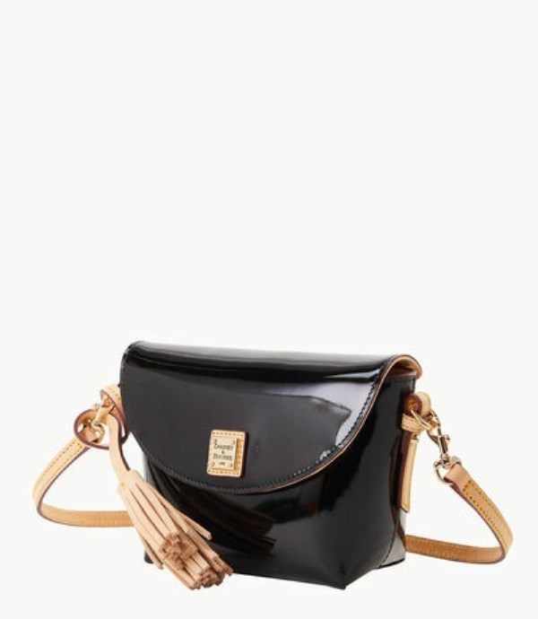 Black Dooney And Bourke Patent Women's Crossbody Bags | 63OQEXJZA