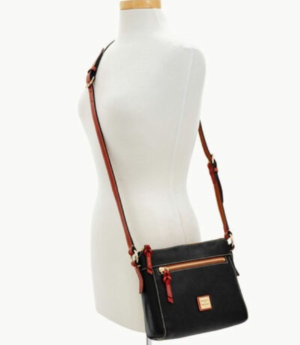 Black Dooney And Bourke Pebble Grain Allison Women's Crossbody Bags | 14YMONEDW