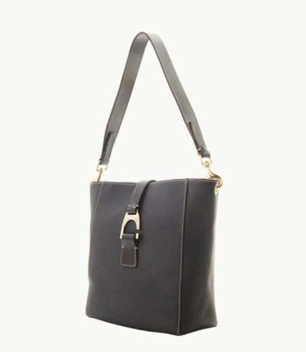 Black Dooney And Bourke Pebble Grain Brynn Women's Shoulder Bags | 57DPKOSYX