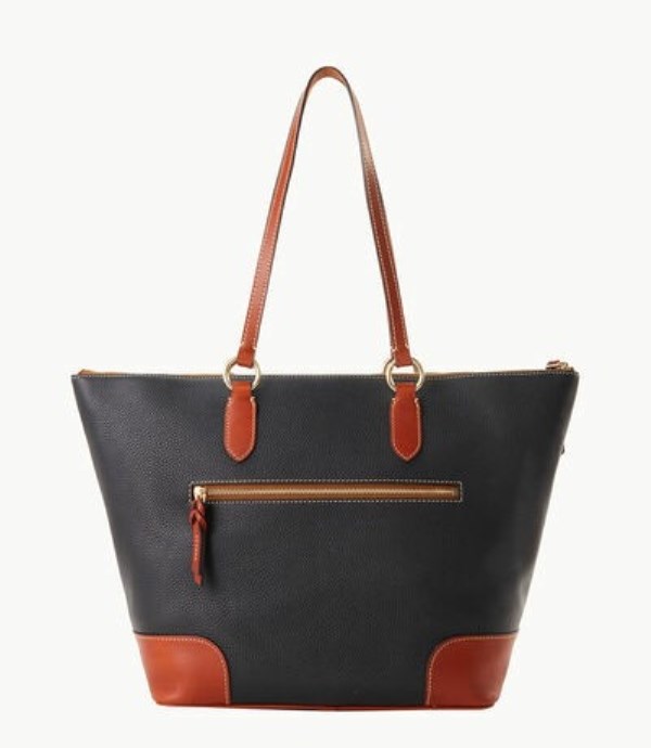 Black Dooney And Bourke Pebble Grain Career Women's Tote Bags | 61SJTDUCG