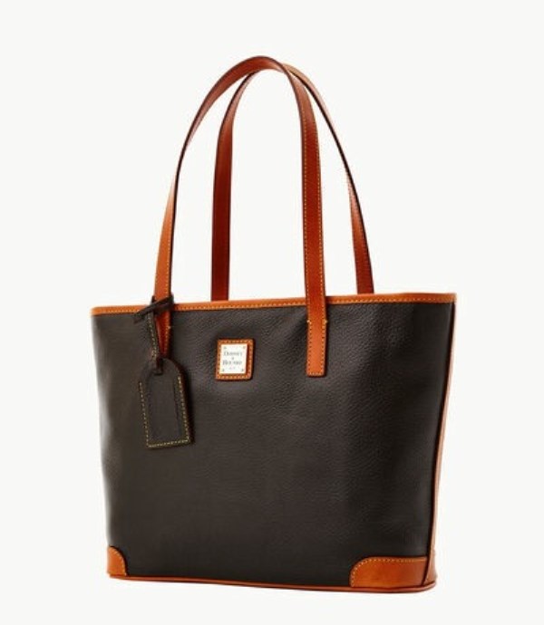 Black Dooney And Bourke Pebble Grain Charleston Women's Tote Bags | 30TDZSOAL