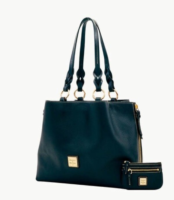 Black Dooney And Bourke Pebble Grain Large Women's Tote Bags | 31BOPISMF