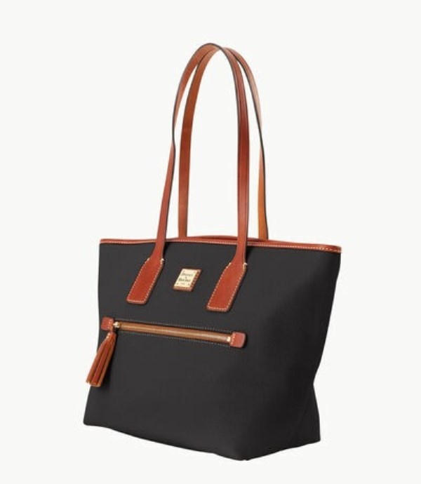 Black Dooney And Bourke Pebble Grain Small Women's Tote Bags | 12AQLZTEM