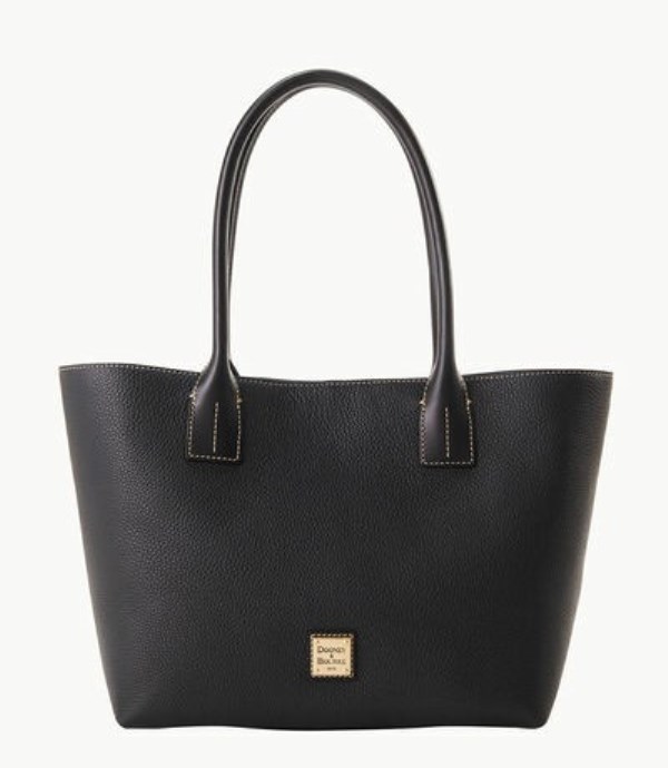 Black Dooney And Bourke Pebble Grain Small Russel Women\'s Tote Bags | 85KLIVBWD