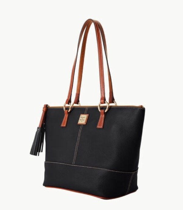 Black Dooney And Bourke Pebble Grain Small Tobi Women's Tote Bags | 90PZXNRFE