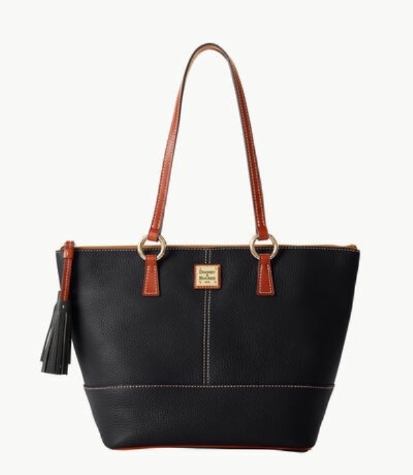 Black Dooney And Bourke Pebble Grain Small Tobi Women\'s Tote Bags | 90PZXNRFE