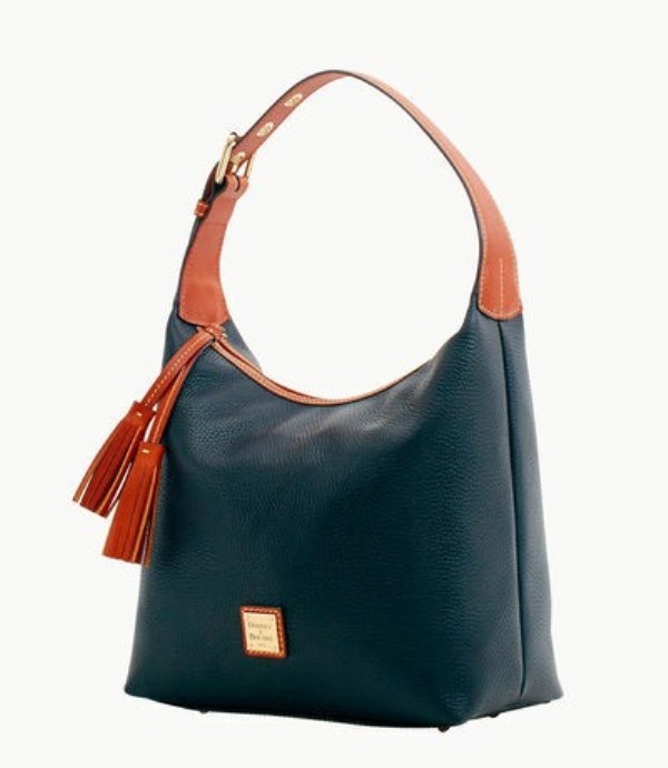 Black Dooney And Bourke Pebble Grain Women's Shoulder Bags | 17TCRUQWO