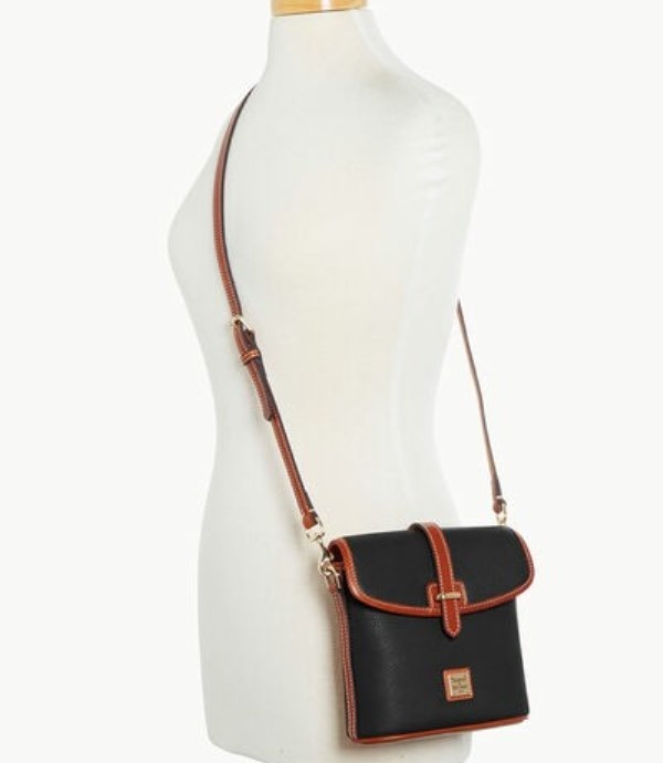 Black Dooney And Bourke Pebble Grain Women's Crossbody Bags | 51CRPFSLD