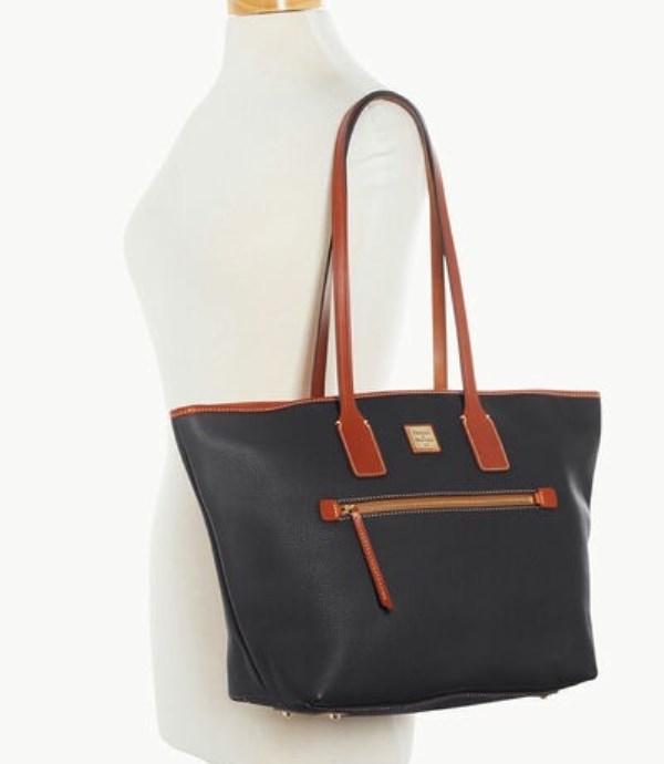 Black Dooney And Bourke Pebble Grain Women's Tote Bags | 54KYZHTLN