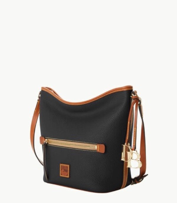 Black Dooney And Bourke Pebble Grain Women's Crossbody Bags | 78ZIYUVAS