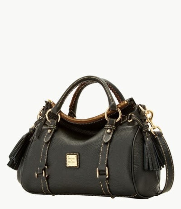 Black Dooney And Bourke Pebble Grain Women's Satchel Bags | 94LAQWSPF