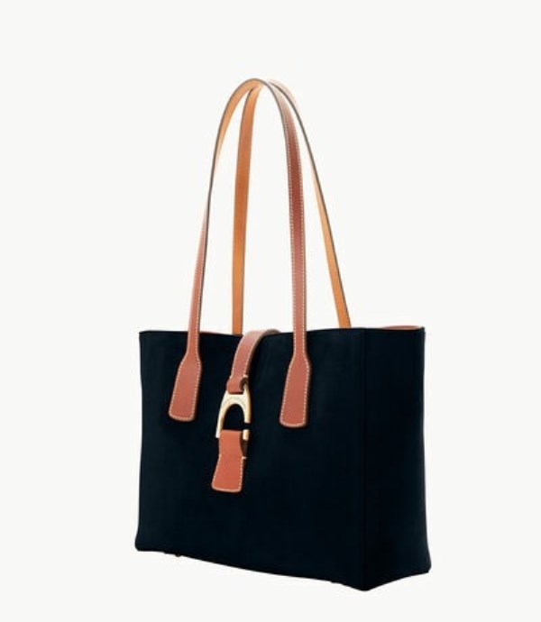 Black Dooney And Bourke Suede Small Shannon Women's Tote Bags | 03OVRXTKY