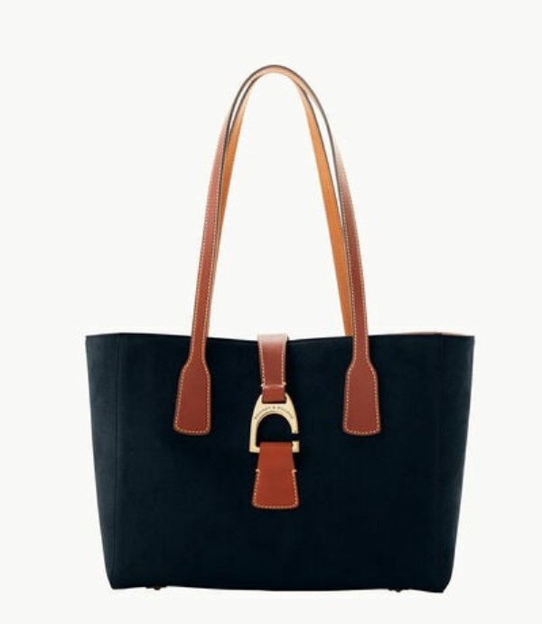 Black Dooney And Bourke Suede Small Shannon Women\'s Tote Bags | 03OVRXTKY