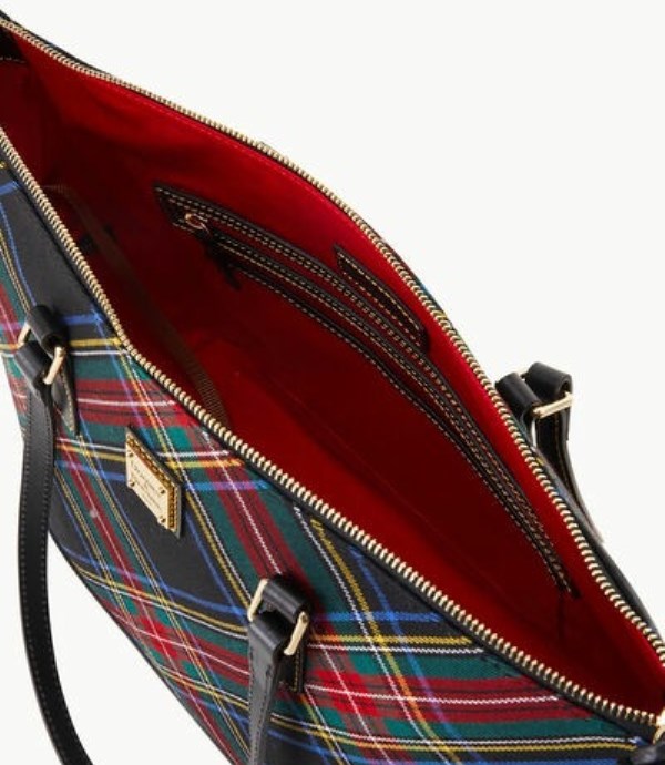 Black Dooney And Bourke Tartan Women's Tote Bags | 03JSIAXPR