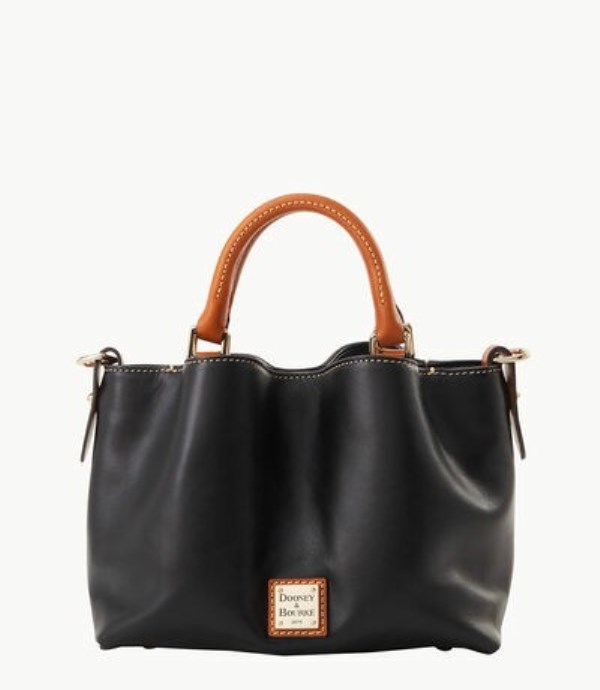 Black Dooney And Bourke Wexford Leather Mini Barlow Women\'s Satchel Bags | 35MUJNOHT