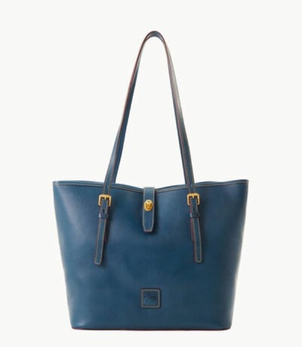 Blue Dooney And Bourke Florentine Dover Women\'s Shoulder Bags | 03WCQSVLE