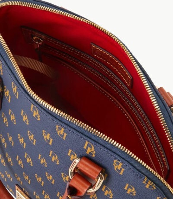 Blue Dooney And Bourke Gretta Domed Women's Satchel Bags | 60GSAZTFE