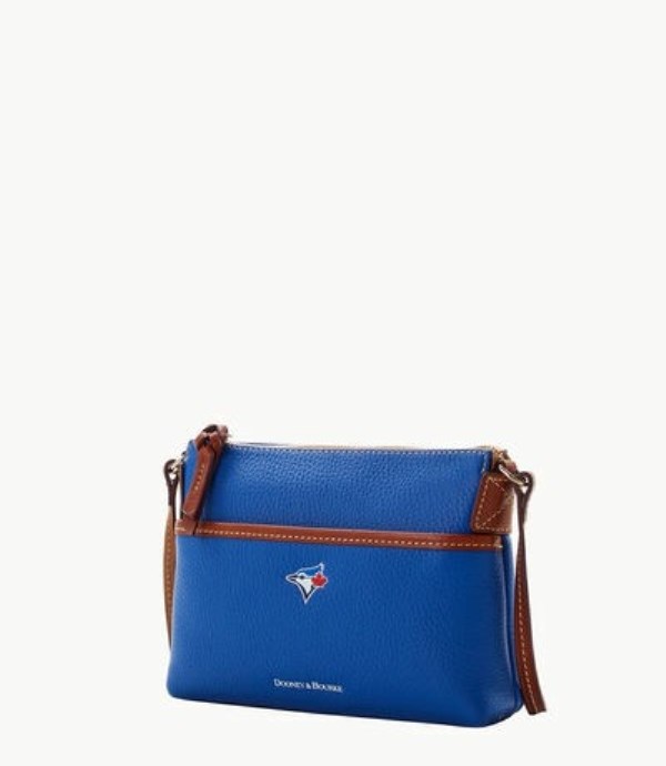 Blue Dooney And Bourke MLB Blue Jays Ginger Women's Crossbody Bags | 54HYLJVNA