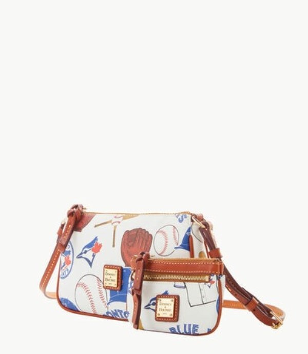 Blue Dooney And Bourke MLB Blue Jays Lexi Women's Crossbody Bags | 14SPGEVLF