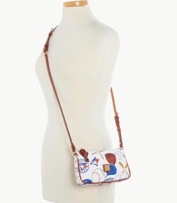 Blue Dooney And Bourke MLB Blue Jays Lexi Women's Crossbody Bags | 14SPGEVLF