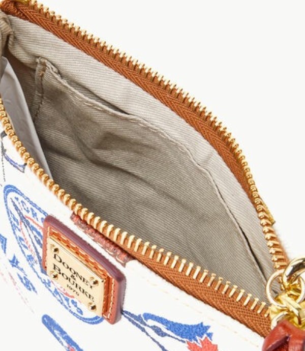 Blue Dooney And Bourke MLB Blue Jays Stadium Women's Wristlets | 18RKYAPJB