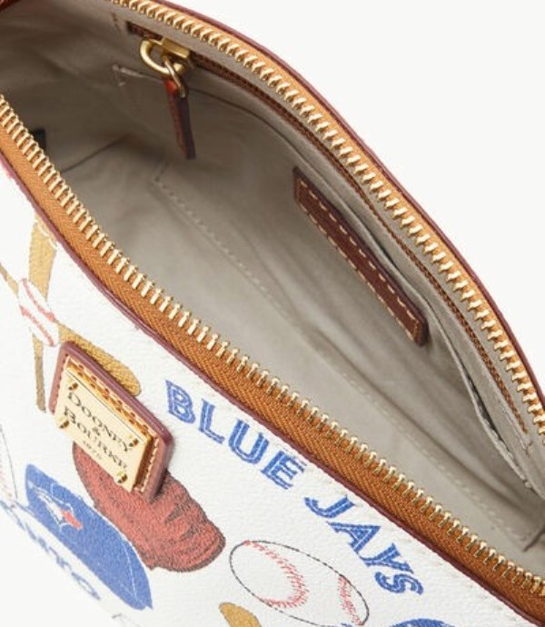 Blue Dooney And Bourke MLB Blue Jays Suki Women's Crossbody Bags | 23DRGOSUT