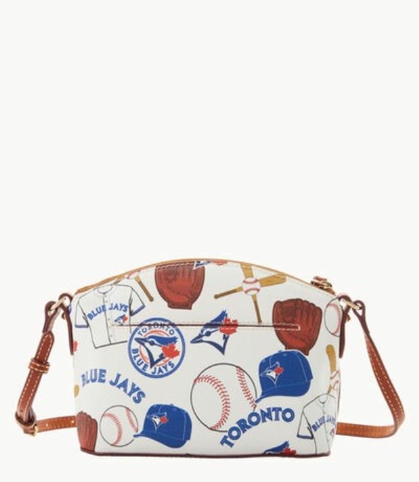 Blue Dooney And Bourke MLB Blue Jays Suki Women's Crossbody Bags | 23DRGOSUT