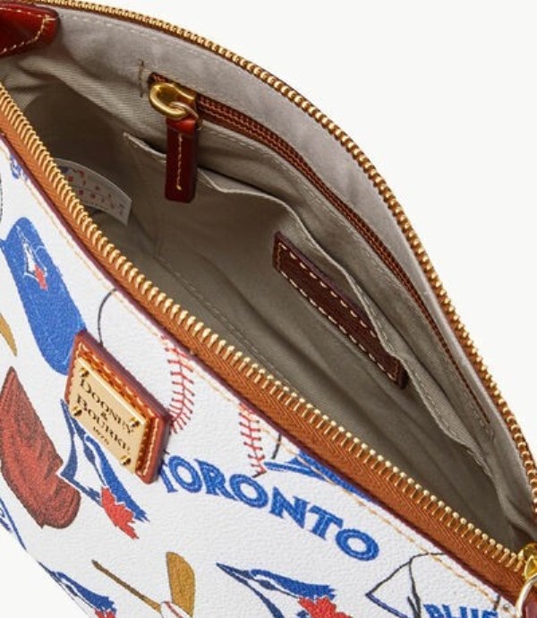 Blue Dooney And Bourke MLB Blue Jays Suki Women's Crossbody Bags | 56CJYHOEV