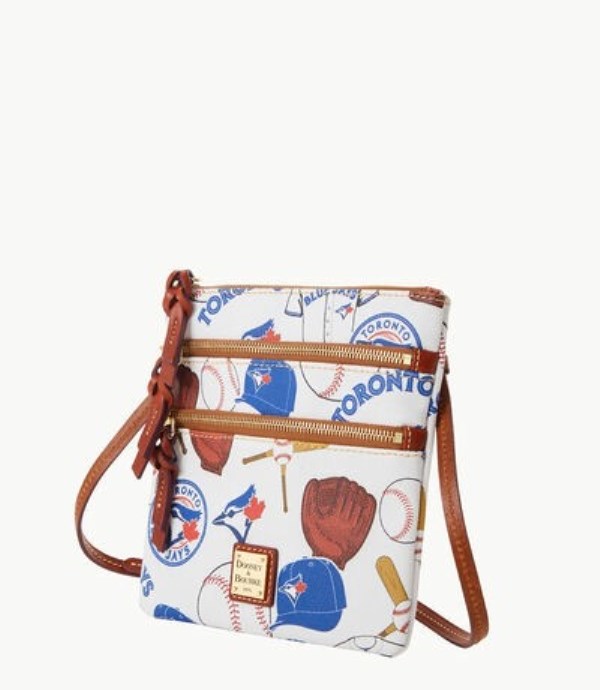 Blue Dooney And Bourke MLB Blue Jays Women's Crossbody Bags | 49GUENLAT