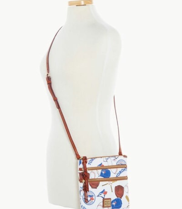 Blue Dooney And Bourke MLB Blue Jays Women's Crossbody Bags | 49GUENLAT