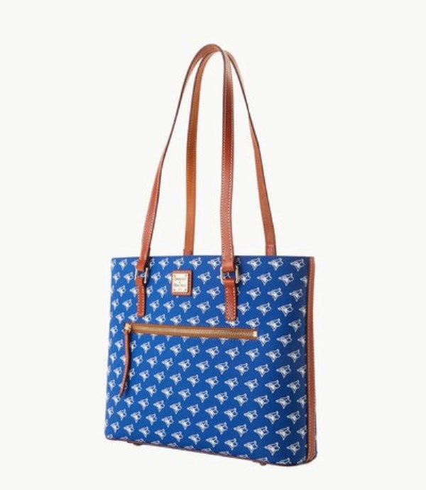 Blue Dooney And Bourke MLB Blue Jays Women's Shopper Bag | 67YPRLSUI