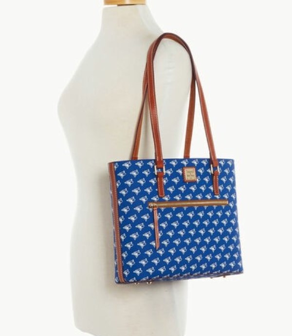 Blue Dooney And Bourke MLB Blue Jays Women's Shopper Bag | 67YPRLSUI