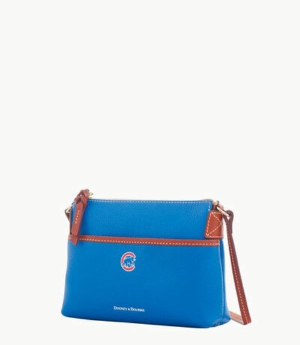 Blue Dooney And Bourke MLB Cubs Ginger Women's Crossbody Bags | 28LPOHTZD