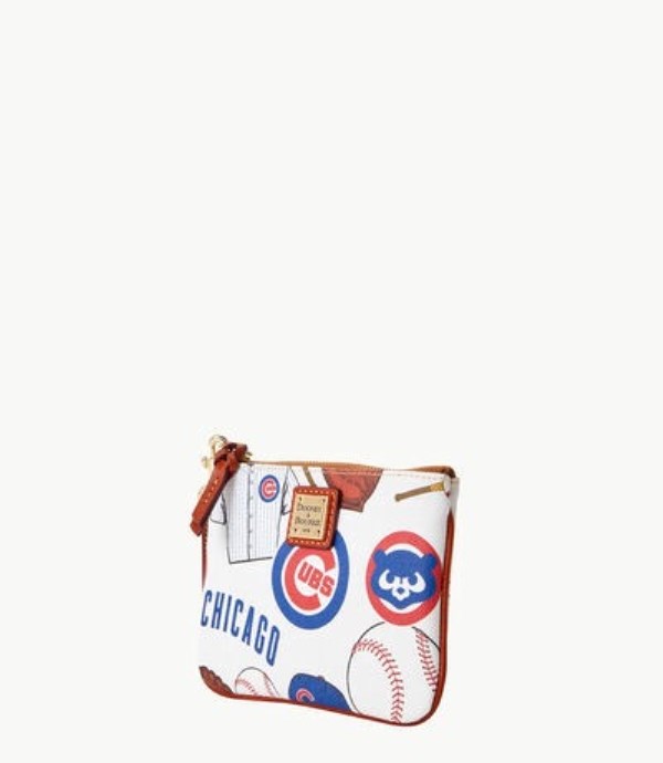 Blue Dooney And Bourke MLB Cubs Stadium Women's Wristlets | 51MYPRACZ