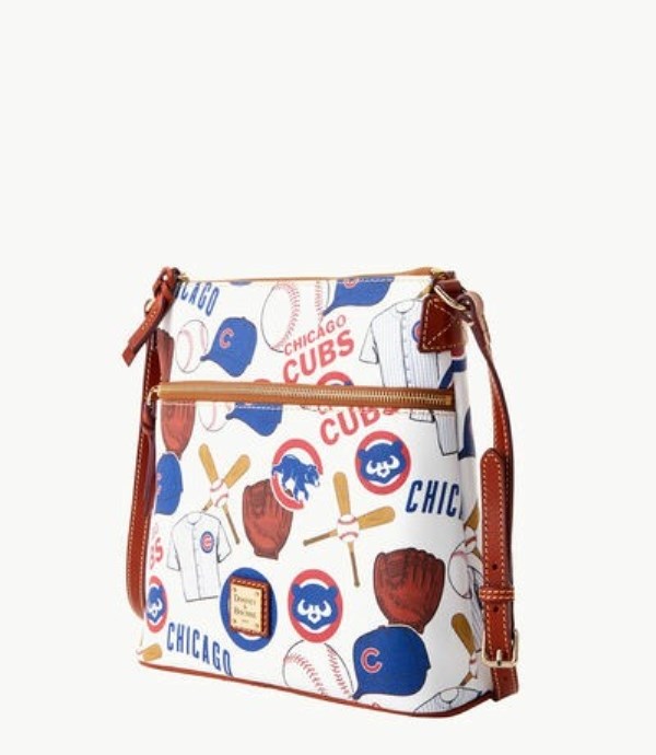 Blue Dooney And Bourke MLB Cubs Women's Crossbody Bags | 01VHLKEDF